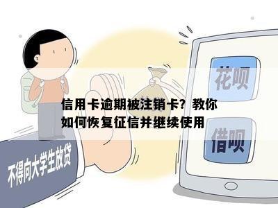 信用卡逾期被注销卡？教你如何恢复并继续使用