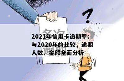 2021年信用卡逾期率：与2020年的比较，逾期人数、金额全面分析