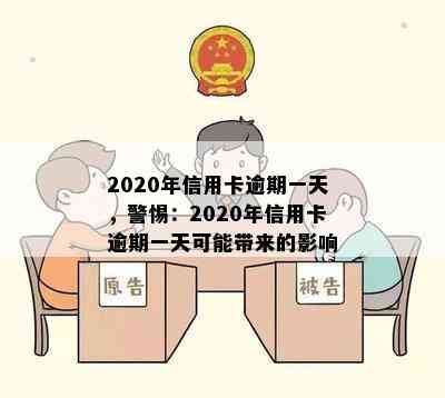 2020年信用卡逾期一天，警惕：2020年信用卡逾期一天可能带来的影响