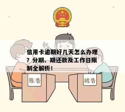 信用卡逾期好几天怎么办理？分期、期还款及工作日限制全解析！