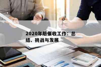 2020年后工作：总结、挑战与发展