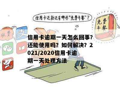 信用卡逾期一天怎么回事？还能使用吗？如何解决？2021/2020信用卡逾期一天处理方法