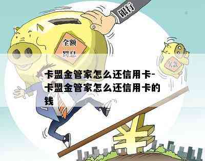 卡盟金管家怎么还信用卡-卡盟金管家怎么还信用卡的钱