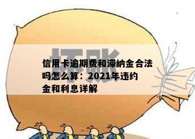 信用卡逾期费和滞纳金合法吗怎么算：2021年违约金和利息详解