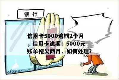 信用卡5000逾期2个月，信用卡逾期！5000元账单拖欠两月，如何处理？