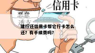 建行还信用卡帮它行卡怎么还？有手续费吗？