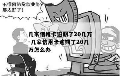 几家信用卡逾期了20几万-几家信用卡逾期了20几万怎么办