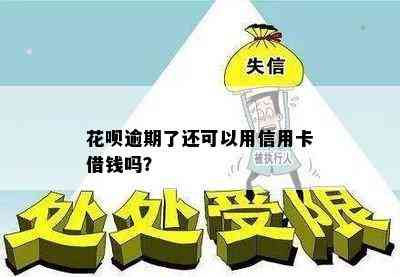 花呗逾期了还可以用信用卡借钱吗？