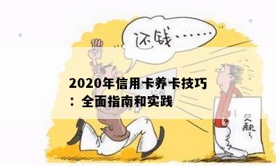 2020年信用卡养卡技巧：全面指南和实践