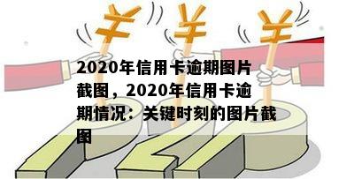 2020年信用卡逾期图片截图，2020年信用卡逾期情况：关键时刻的图片截图