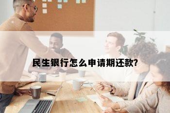 民生银行怎么申请期还款？