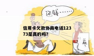 信用卡欠款协商电话12373是真的吗？