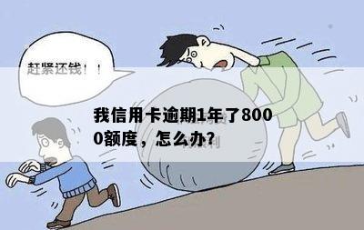 我信用卡逾期1年了8000额度，怎么办？