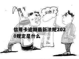 信用卡逾期最新法规2020规定是什么