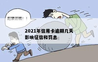 2021年信用卡逾期几天影响和罚息