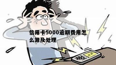 信用卡5000逾期费用怎么算及处理