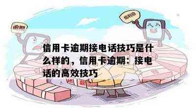 信用卡逾期接电话技巧是什么样的，信用卡逾期：接电话的高效技巧