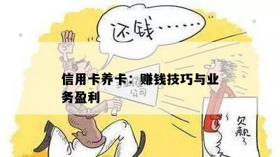 信用卡养卡：赚钱技巧与业务盈利