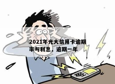 2021年光大信用卡逾期率与利息，逾期一年