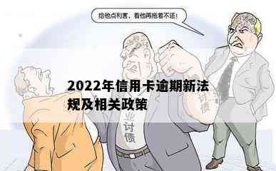 2022年信用卡逾期新法规及相关政策