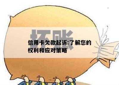 信用卡欠款起诉:了解您的权利和应对策略