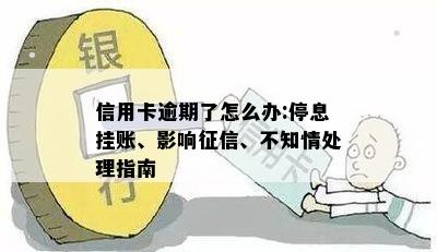 信用卡逾期了怎么办:停息挂账、影响、不知情处理指南