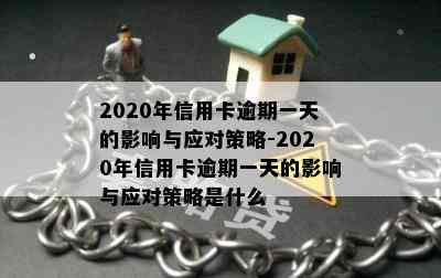 2020年信用卡逾期一天的影响与应对策略-2020年信用卡逾期一天的影响与应对策略是什么