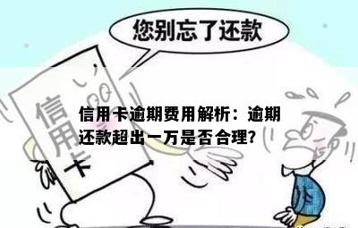 信用卡逾期费用解析：逾期还款超出一万是否合理？