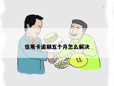 信用卡逾期五个月怎么解决