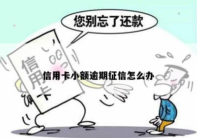 信用卡小额逾期怎么办