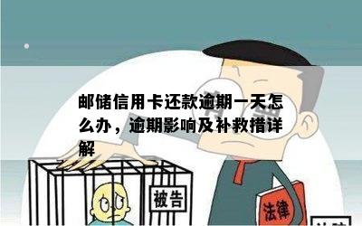 邮储信用卡还款逾期一天怎么办，逾期影响及补救措详解