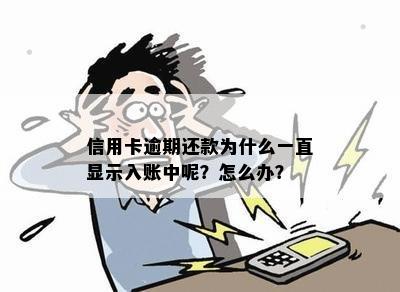 信用卡逾期还款为什么一直显示入账中呢？怎么办？