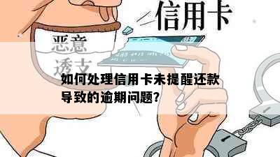 如何处理信用卡未提醒还款导致的逾期问题？