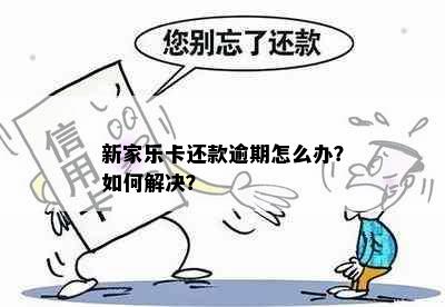 新家乐卡还款逾期怎么办？如何解决？