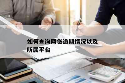 如何查询网贷逾期情况以及所属平台