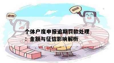 个体户度申报逾期罚款处理：金额与影响解析