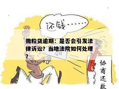 微粒贷逾期：是否会引发法律诉讼？当地法院如何处理？