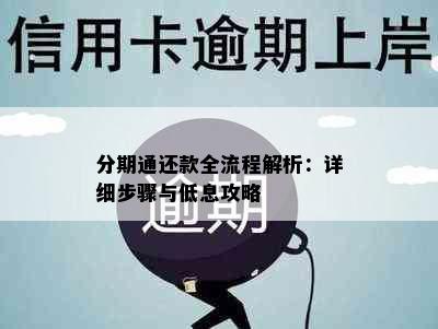 分期通还款全流程解析：详细步骤与低息攻略