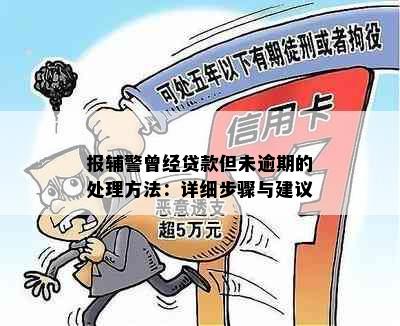 报辅警曾经贷款但未逾期的处理方法：详细步骤与建议