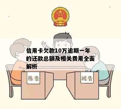 信用卡欠款10万逾期一年的还款总额及相关费用全面解析