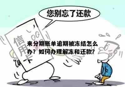 来分期账单逾期被冻结怎么办？如何办理解冻和还款？