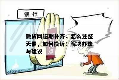 微贷网逾期补齐，怎么还整天催，如何投诉：解决办法与建议