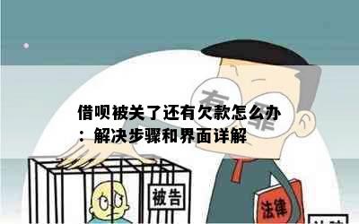 借呗被关了还有欠款怎么办：解决步骤和界面详解