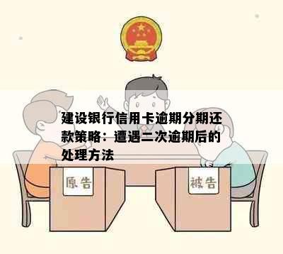 建设银行信用卡逾期分期还款策略：遭遇二次逾期后的处理方法