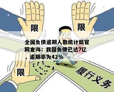 全国负债逾期人数统计局官网查询：我国负债已达7亿，逾期率为42%