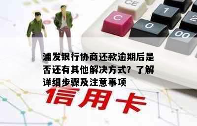 浦发银行协商还款逾期后是否还有其他解决方式？了解详细步骤及注意事项