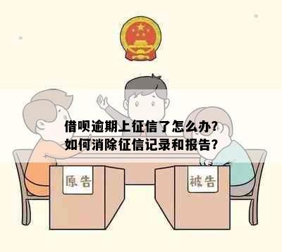 借呗逾期上了怎么办？如何消除记录和报告？