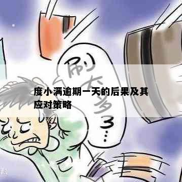 度小满逾期一天的后果及其应对策略