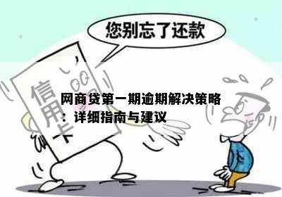 网商贷之一期逾期解决策略：详细指南与建议