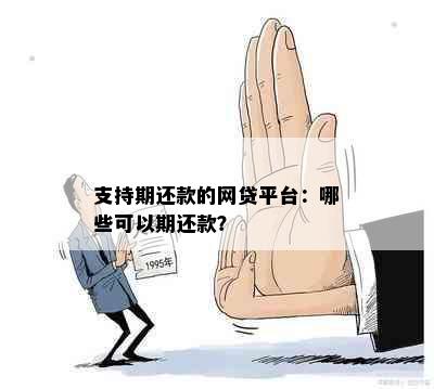 支持期还款的网贷平台：哪些可以期还款？